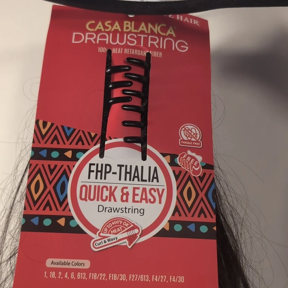 Casa Blanka LONG Brow pony Tail Clip On